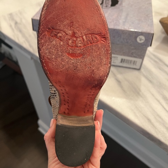 Freebird Casey Black/White Snake Boots - size 7 and size 8 EUC! - Picture 2 of 6